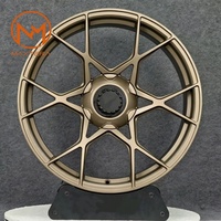 Jantes en alliage Maxtera forgées sur mesure de style CenterLock pour voitures de tourisme Porsche 911 Carrera Targa 718 Cayman Boxster Panamera