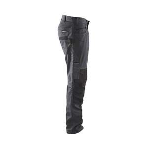 BLAKLADER - 149513309699C60 Pantalon de service avec stretch Gris moyen/Noir-PANTALON DE TRAVAIL EAN 7330509690154 PANTALON DE TRAVAIL CARGO - Product Image 4