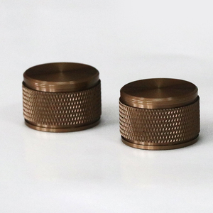 <strong>Antique</strong> Bronze Aluminum <strong>Drawer</strong> Pull New Design Knurled Furniture Handle <strong>Knob</strong> for Kitchen Cabinets Dressers Bedrooms Villas - Product Image 4