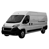 Côté arrière droit noir sans réflecteur pour Boxer 2014 (Peugeot) Movano 2021 (Opel) Ducato 2014 (Fiat) Jumper 2014 (Citroen)