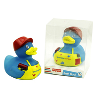Mini canard de bain cowboy