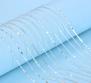Collana in Argento Sterling <span class=keywords><strong>925</strong></span> di Alta Qualità, Stile Figaro, Box, Spiga, Cubano e <span class=keywords><strong>Snake</strong></span> - Product Image 4