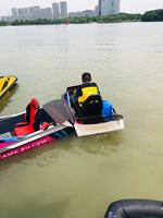 2025 nouveau modèle en gros Double moteur électrique bateau de pêche mer Kart Karting bateau eau surf électrique planche de surf pour adulte