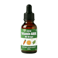 Fabricant OEM/ODM US/UK – Gouttes multivitaminées ADEK de haute qualité – Complément vitaminique bariatrique quotidien pour l'humeur, l'immunité, le soutien osseux et la croissance humaine