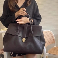 Angleterre Style sacs fourre-tout pour femmes luxe Designer sacs à main sacs à main 2024 nouveau en PU Vintage serrure grande capacité sous les bras épaule