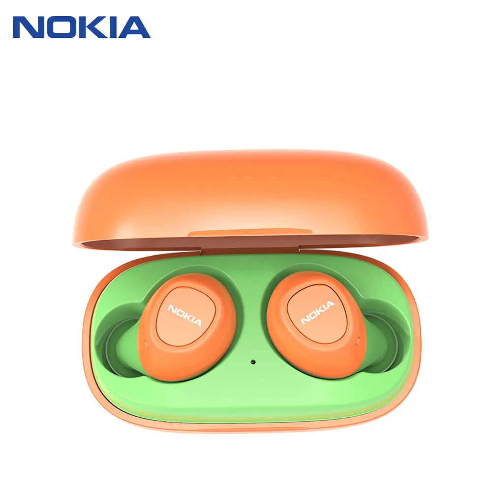 Original Nokia Product Colorful E3100 Earphone For Gift Automatic Pairing TWS Sports Headset Wireless Earbuds With Charging Box