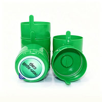 Bouchon intérieur à pression 55 mm pour bouteille d'eau d'un gallon, anti-effraction, approuvé FDA, en PE, pour la production d'eau, OEM, directement de l'usine