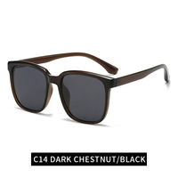 Lunettes de soleil de haute qualité à monture carrée 2026 Lunettes de luxe pour hommes et femmes Lunettes de soleil polarisées