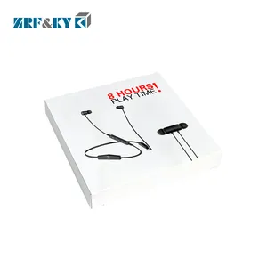 Custom Printed Cardboard Paper Wireless Cable Bluetooth Headset/Headphone/Earphone Packaging Boxes