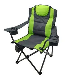 Mobili da esterno comoda sedia da campeggio pieghevole con bracciolo e borsa sedia da spiaggia