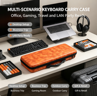 Étui pour clavier d'iPad personnalisé, clavier mécanique portable pour jeux, sac pour clavier sans fil, étuis rigides en EVA pour clavier sans fil Teclado