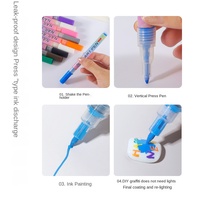 Stylo de peinture à ongles à séchage rapide, marqueur pour la création de motifs floraux et de lignes en DIY, stylo de peinture à ongles