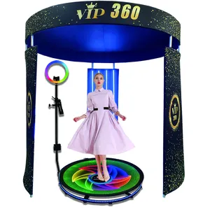 New Chất lượng cao tùy chỉnh di động Backdrop Nguồn cung cấp bên 360 Photo Booth bao vây photobooth Backdrop bao vây với đèn LED