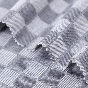 Nouvelle mode chaude 100% coton Jacquard Plaids tissu teint en fil vert vichy pour manteaux vestes chaussures doublure accessoires pour garçon - Product Image 4