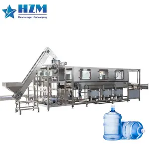 Đầy đủ tự động một đến Z hoàn thành 5 gallon chai nước làm đầy dây chuyền sản xuất