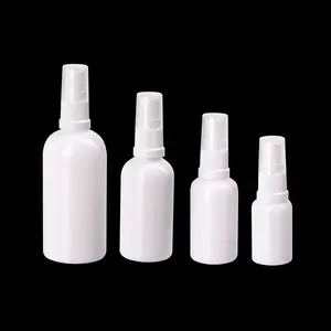 Chai Thủy Tinh Opal Rỗng 10Ml 15Ml 30Ml 50Ml 100 Ml 200Ml Nhựa Trắng Xịt Sương Mù Chai Thủy Tinh Trắng