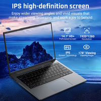 14.1 "15.6 pouces Cpu Core I5 ordinateur portable gris profond DDR4 emplacement pour disque dur FHD IPS 1920x1080 Portable type-c bureau ordinateurs portables d'affaires