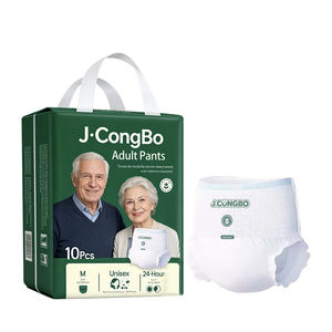 J.CongBo Pantalones Desechables para Adultos de Alta Calidad; Pañales Tipo Pull-up Unisex para Adultos; <span class=keywords><strong>SAP</strong></span> Japonés Súper Absorbente - Product Image 1