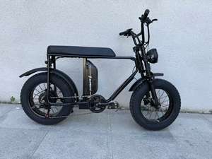 Vélo électrique urbain léger à moteur arrière sans balais 500W, batterie au lithium 48V, 6 vitesses, électronique intelligent, unisexe - Product Image 4