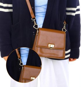 D Rings For Purse Pcs D Ring Spring Key Hooks Silver And <b>Gold</b> Metal Keyring Clip For DIY Crafts Keychain Belt <b>Backpacks</b> Handbag - Product Image 5