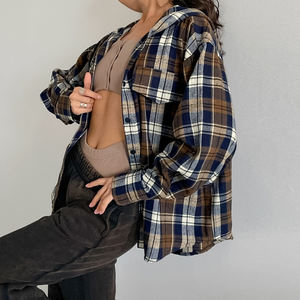 ในสต็อกแขนยาว, คอกลมขนาดบวก<span class=keywords><strong>เสื้อ</strong></span>ตะวันออกกลางใหม่สตรี<span class=keywords><strong>มุสลิม</strong></span>ลําลองจีบเสื้อหลวม/ - Product Image 4