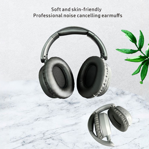 Auriculares D913 Híbridos con Cancelación <span class=keywords><strong>de</strong></span> Ruido ANC, Bluetooth V5.3, Micrófono HD para Llamadas, Plegables, Giratorios, con Cable e Inalámbricos, Sobre la Oreja - Product Image 5