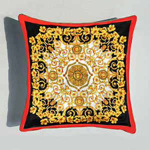 Funda de Almohada con Estampado Digital de Estilo Étnico Personalizado, Funda de Almohada de Fibra de Poliéster con Patrón Misterioso - Product Image 4