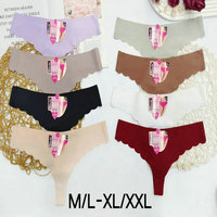 0,42 Dollar Modell LAS012 Größe S-2XL, Mix 6 Farben, Niedliches Neues Design Niedrig Sitzende Damen-Unterwäsche in Allen Farben