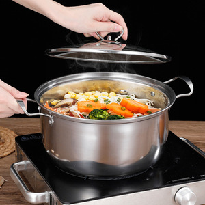 Set di 10 Pentole e Padelle <span class=keywords><strong>in</strong></span> Acciaio Inox, Casseruola, Pentola da <span class=keywords><strong>Cucina</strong></span> <span class=keywords><strong>in</strong></span> <span class=keywords><strong>Ghisa</strong></span>, Padelle da <span class=keywords><strong>Cucina</strong></span>, Pentola per Zuppa, Set di Pentole Dorate - Product Image 4