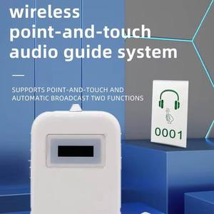 Guide audio intelligent sans fil avec technologie d'induction automatique pour utilisation en musée, garantie à vie, 8 langues - Product Image 1