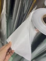 Tissu tissé résistant à la chaleur laminé avec feuille d'aluminium pour isolation de tuyaux CVC/chaîne du froid – Matériau en rouleau – Chine