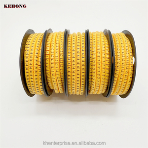 Kabel Marker Tape EC-0 Kabel Marker Mouw Met Nummer Pvc Profielvormige Elektrische Ec Kabel Marker Tags - Product Image 4