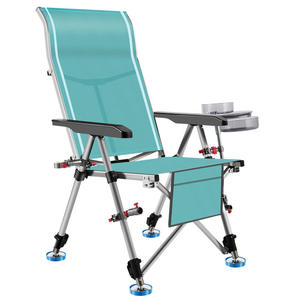 เก้าอี้ตกปลาปรับระดับได้ Tian Yue ทำจากอลูมิเนียมอัลลอย พับเก็บได้ พกพาสะดวก สำหรับตกปลาบนแพกลางแจ้ง - Product Image 2