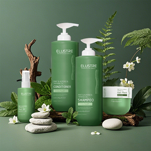 Après-shampoing pour cheveux bouclés et secs à l'huile de Tamanu, menthe et amande |   Formule de crème nourrissante premium |   Hydratant Rafraîchissant Anti-Frisottis |   OEM Privé - Product Image 5