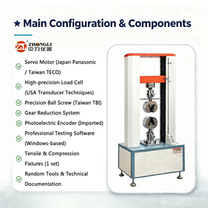 Machine d'essai universelle de type servo-ordinateur 30 tonnes pour la résistance à la traction - Prix compétitif - Product Image 3