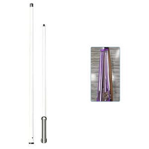 เสาอากาศไฟเบอร์กลาสกำลังขยายสูง 8.5dBi สำหรับสถานีฐานภายนอก VHF 136-174MHz UHF-Female N-Female ระยะไกล 8.5dBi แบบ Omni - Product Image 1