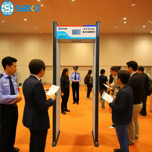Camminare attraverso il Metal Detector <span class=keywords><strong>Gate</strong></span> 33 Zone impermeabile telaio porta corpo Scanner aeroporto apparecchiature di sicurezza ad alta sensibilità LCD - Product Image 6