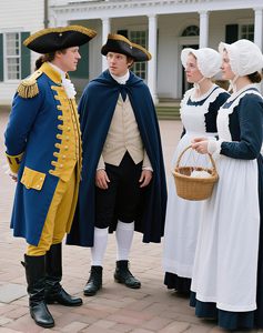 Chapeau Tricorne Révolutionnaire SOLPOP pour Femmes et Hommes, Chapeau de Pirate Colonial, Costume George Washington, Idéal pour Fêtes et Halloween - Product Image 3