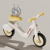 Vélo d'équilibre pour enfants, cadre en PP, 3,5 kg, léger, avec roues auxiliaires, design Coaster, pour 2-5 ans, utilisation en ville