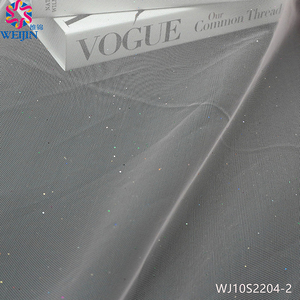 Nouveau tissu à mailles amélioré saupoudré de poudre colorée mousseux <span class=keywords><strong>transparent</strong></span> <span class=keywords><strong>tulle</strong></span> de soie maille tricoté jupe de fil de scène - Product Image 2