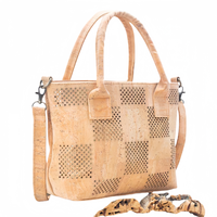 Fabricant Professionnel Chinois de Sacs en Liège Sac Tote pour Ordinateur Portable à Double Sangle Résistant aux Taches Léger