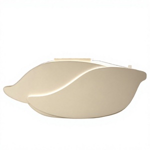 Comptoir de réception moderne en bois avec logo personnalisé pour les bureaux et les salons de beauté à usage commercial - Product Image 2