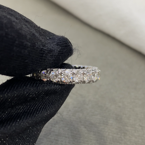 <span class=keywords><strong>Bague</strong></span> personnalisable en <span class=keywords><strong>diamant</strong></span> rond de laboratoire certifié GIA IGI DEF VVS, alliance de mariage en <span class=keywords><strong>diamant</strong></span> créé en laboratoire CVD HPHT - Product Image 6