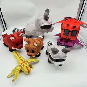 قابلة للتخصيص تنمو حديقة أفخم لعبة الذئب وثعلب الحيوان دمية محشوة لعشاق الحديقة - Product Image 1