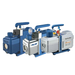 Nhà sản xuất bán buôn máy bơm chân không cánh xoay điện bằng đồng 1/4HP 220ml, nguồn làm lạnh - Product Image 1