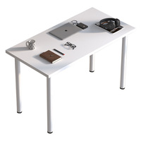 Couleur blanche travail à domicile étude bureau d'ordinateur longue Table chambre dortoir Table