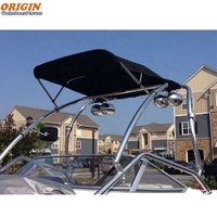 Tour de wakeboard pliable en aluminium haute résistance pour bateau, équipement de sports nautiques