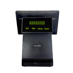 ชุดเครื่องนับธนบัตรแบบมัลติทัชหน้าจอแบบ Capacitive <span class=keywords><strong>7</strong></span>/10ระบบ I5/I3 POS สำหรับเครื่องลงทะเบียนเงินสดแบบออลอินวัน - Product Image 2