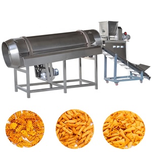 Línea de procesamiento de alta eficiencia para freír Tortilla <span class=keywords><strong>Doritos</strong></span>, aperitivos, bultos fritos, línea de producción de aperitivos, precio de fábrica - Product Image 6