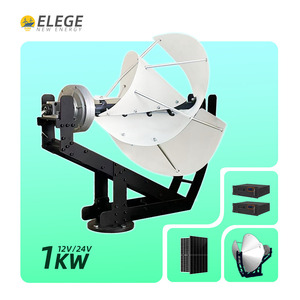 Generador Eólico de Energía Gratuita de 1KW, Sistema de Generación Híbrido Solar y Eólico para Casa, Barco, Coche, Precio de Venta, Generador Rely-A1 Magn - Product Image 1